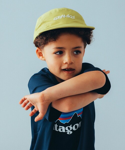 こども ビームス（コドモビームス）の「GRAMICCI / Shell ジェットキャップ 23（キャップ・キッズ・イエロー系その他2/その他/グリーン/ネイビー・ONE SIZE）」の5枚目の写真