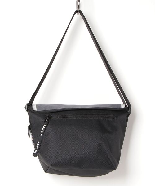 KANGOL(カンゴール)の「【KANGOL】メッセンジャーバッグ KGSA-BG00205(ショルダーバッグ・レディース・グレー/ブラック/ベージュ・FREE)」の6枚目の写真
