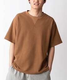 【DRY】7.2ozドライワッフルクルーネック