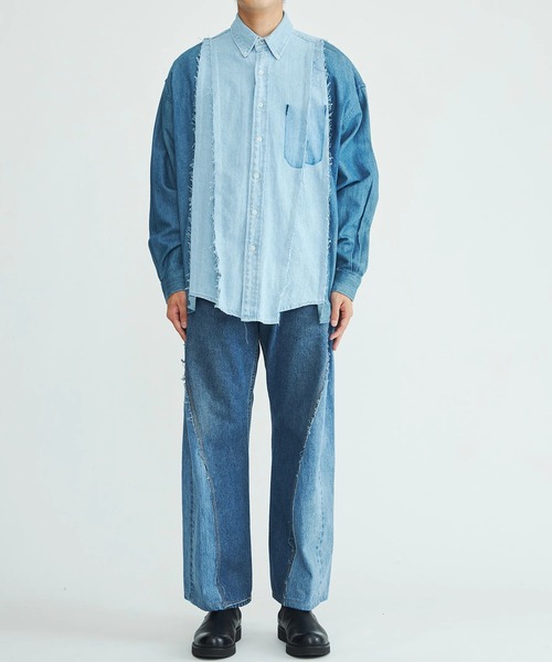 JIEDA(ジエダ)の「STUDIOUS別注 Jieda Signature Denim Shirt(シャツ/ブラウス・メンズ・その他2・1)」の3枚目の写真