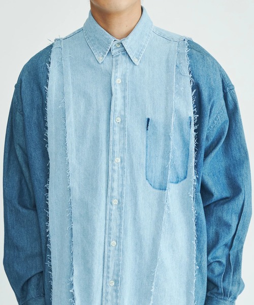 JIEDA(ジエダ)の「STUDIOUS別注 Jieda Signature Denim Shirt(シャツ/ブラウス・メンズ・その他2・1)」の6枚目の写真