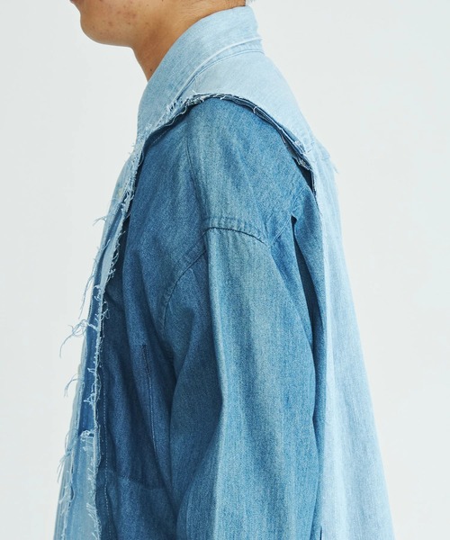 JIEDA(ジエダ)の「STUDIOUS別注 Jieda Signature Denim Shirt(シャツ/ブラウス・メンズ・その他2・1)」の7枚目の写真