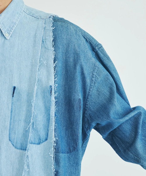 JIEDA(ジエダ)の「STUDIOUS別注 Jieda Signature Denim Shirt(シャツ/ブラウス・メンズ・その他2・1)」の9枚目の写真