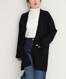 DRESKIP | 総針トッパーニットカーディガン(カーディガン/ボレロ)