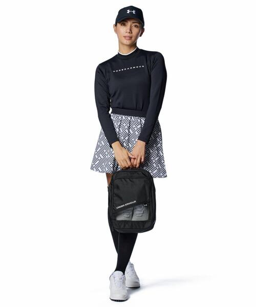 UNDER ARMOUR（アンダーアーマー）の「UAシューズバッグ（ゴルフ/メンズ/レディース）（エコバッグ/サブバッグ・レディース・ブラック・ONESIZE）」の10枚目の写真