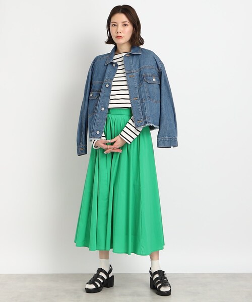 SHOO・LA・RUE(シューラルー)の「◆ヒールアップ グルカサンダル(サンダル・レディース・サンドベージュ/オフホワイト/ブラック・35/45)」の17枚目の写真