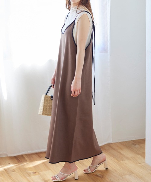Isn't She?(イズントシー)の「ダブル細ストラップミュール|Ray掲載(サンダル・レディース・アイボリー/ピンク/グリーン・L/M/S)」の9枚目の写真