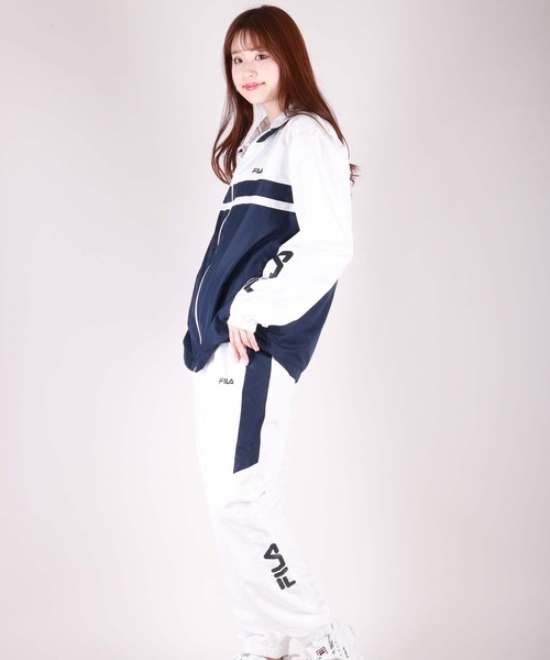 楽天市場】FILA フィラ ウインドブレーカー 上下 セット