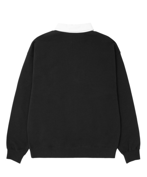 HUF(ハフ)の「HUF CO POLO FLEECE / HUF ポロフリース ポロシャツ(ポロシャツ・メンズ・アッシュグレー/ブラック/ダークグリーン・X-SMALL/SMALL/MEDIUM/LARGE/X-LARGE/XX-LARGE)」の16枚目の写真