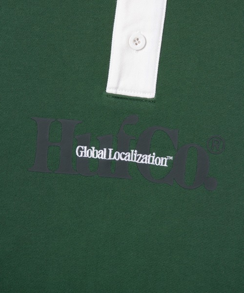 HUF(ハフ)の「HUF CO POLO FLEECE / HUF ポロフリース ポロシャツ(ポロシャツ・メンズ・アッシュグレー/ブラック/ダークグリーン・X-SMALL/SMALL/MEDIUM/LARGE/X-LARGE/XX-LARGE)」の21枚目の写真