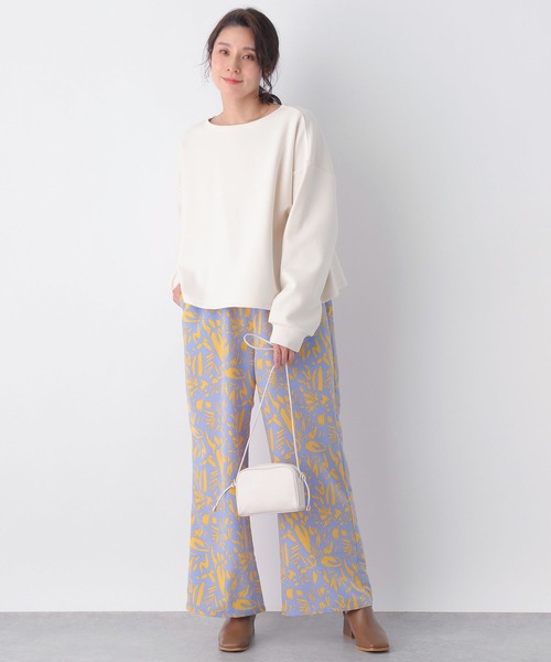 LEPSIM(レプシィム)の「アソートイージープリントパンツ 175705(その他パンツ・レディース・ネイビー/ベージュ/ブルー/ブラック・FREE)」の14枚目の写真