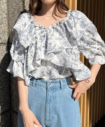 one after another NICE CLAUP | ヘルシーな肌見せ。2wayオフショルブラウス(シャツ/ブラウス)