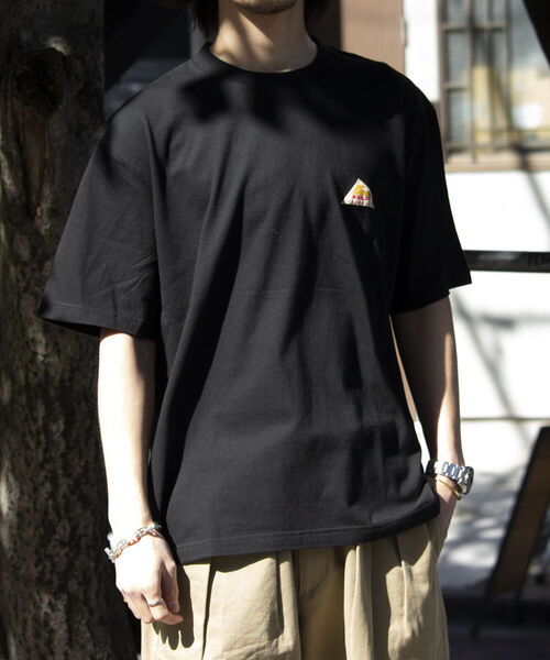 KELTY(ケルティ)の「【KELTY×GLOSTER】別注バックプリント ビッグシルエットTシャツ ケルティ(Tシャツ/カットソー・メンズ・ブラック/ホワイト/ピンク/ダークブラウン/ベージュ・M/L)」の16枚目の写真