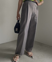 LOGO TAPE STRAIGHT PANTS