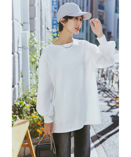 IEDIT(イディット)の「IEDIT 福田麻琴さんコラボ シンプルコーデを格上げボリュームチェーンネックレス〈シルバー〉(ネックレス・レディース・シルバー・ONE SIZE)」の2枚目の写真