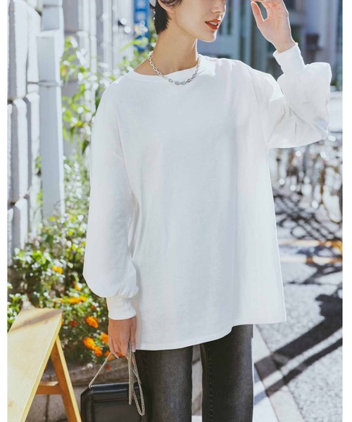 IEDIT(イディット)の「IEDIT 福田麻琴さんコラボ シンプルコーデを格上げボリュームチェーンネックレス〈シルバー〉(ネックレス・レディース・シルバー・ONE SIZE)」の7枚目の写真