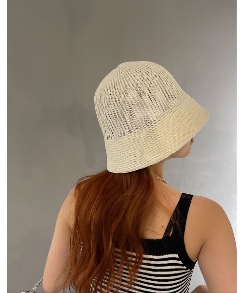 SpRay（スプレイ）の「サーモクローシュＨＡＴ（ハット・レディース・ホワイト/ベージュ/ブラック・FREE）」の12枚目の写真