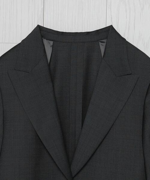 BEAUTY&YOUTH UNITED ARROWS（ビューティーアンドユースユナイテッドアローズ）の「＜H＞TOROPICAL CLOTH SHORT SLEEVE JACKET/ジャケット（テーラードジャケット・レディース・ブラック・S/M）」の3枚目の写真