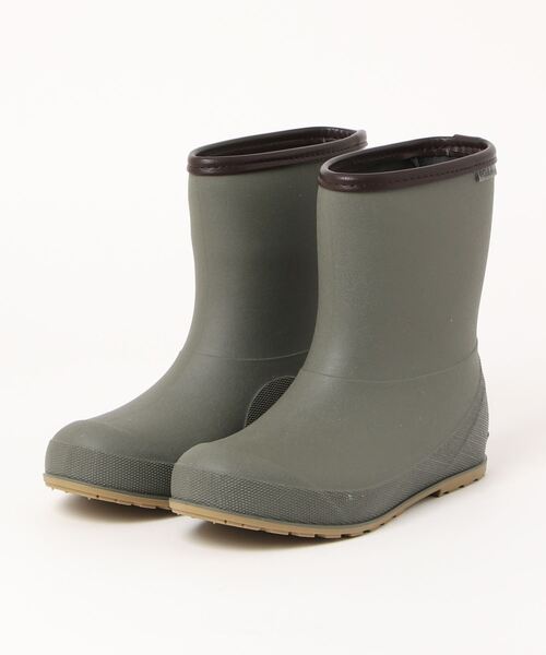 Columbia(コロンビア)の「【Columbia】RUDDY LEAF SHORT(コロンビア ラディリーフ ショート)パッカブルレインブーツ YU9049(レインシューズ・レディース・ダークグリーン/ブラック・26.0cm/24.0cm/29.0cm/27.0cm/25.0cm/23.0cm/28.0cm)」の1枚目の写真