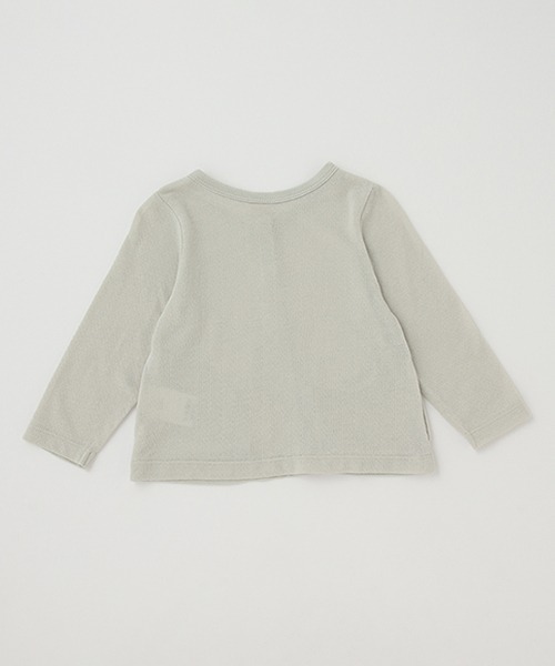 petit main（プティマイン）の「【UVカット/接触冷感】カーディガン（Tシャツ/カットソー・キッズ・ライトグリーン/オフホワイト/ライトピンク・100cm/80ｃｍ/120cm/90cm/110cm/130cm）」の4枚目の写真