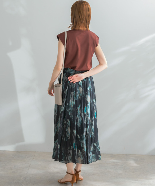 URBAN RESEARCH ROSSO WOMEN（アーバンリサーチ　ロッソ）の「フレンチTシャツ（Tシャツ/カットソー・レディース・ブラック/チャコールグレー/ピンク/ブルー系その他/オフホワイト/ブラウン・FREE）」の14枚目の写真