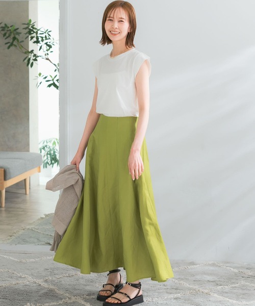 URBAN RESEARCH ROSSO WOMEN（アーバンリサーチ　ロッソ）の「フレンチTシャツ（Tシャツ/カットソー・レディース・ブラック/チャコールグレー/ピンク/ブルー系その他/オフホワイト/ブラウン・FREE）」の19枚目の写真