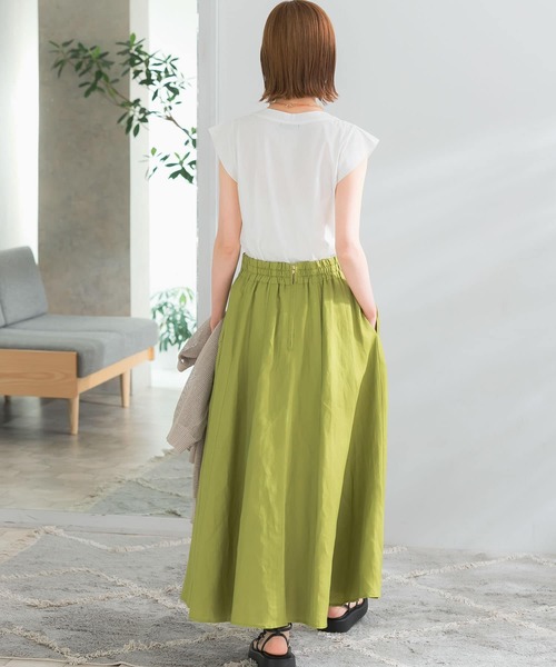 URBAN RESEARCH ROSSO WOMEN（アーバンリサーチ　ロッソ）の「フレンチTシャツ（Tシャツ/カットソー・レディース・ブラック/チャコールグレー/ピンク/ブルー系その他/オフホワイト/ブラウン・FREE）」の21枚目の写真