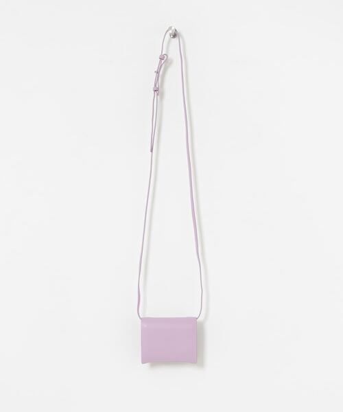 URBAN RESEARCH（アーバンリサーチ）の「LE VERNIS BOXIMINIPOCHETTE（ショルダーバッグ・レディース・ラベンダー/ホワイト/ブラック/アニマル・-）」の5枚目の写真