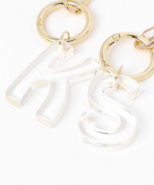 GLOBAL WORK（グローバルワーク）の「マルチWAYイニシャルチャーム/194232（キーホルダー・レディース・M/R/A/K/S/ブラック系その他/ピンク系その他/ゴールド系その他/ブルー系その他/シルバー系その他/Y/ベージュ系その他・FREE）」の18枚目の写真