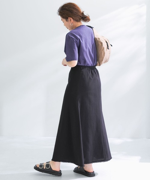 URBAN RESEARCH（アーバンリサーチ）の「LAMPEYE　コットンナイロンボディバッグ（ボディバッグ/ウエストポーチ・レディース・ブラック/ベージュ・-）」の13枚目の写真