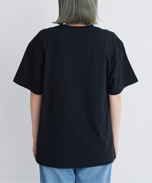 I am I in fact...（アイアムアイインファクト）の「●フリルフレーム　Ｔシャツ（Tシャツ/カットソー・レディース・ブラック/ホワイト・FREE）」の12枚目の写真