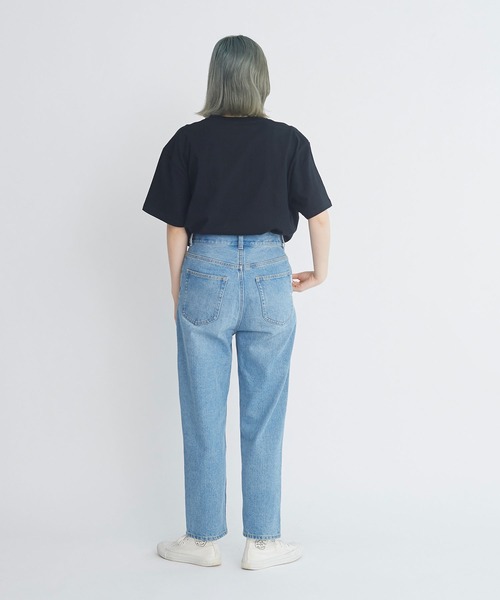 I am I in fact...（アイアムアイインファクト）の「●フリルフレーム　Ｔシャツ（Tシャツ/カットソー・レディース・ブラック/ホワイト・FREE）」の8枚目の写真