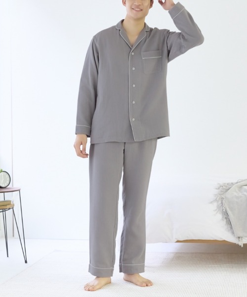 kaimin navi 快眠ナビ UCHINO ウチノ コラボ企画 パジャマ kaimin navi/快眠ナビ 老舗タオルメーカー「UCHINO」コラボ企画