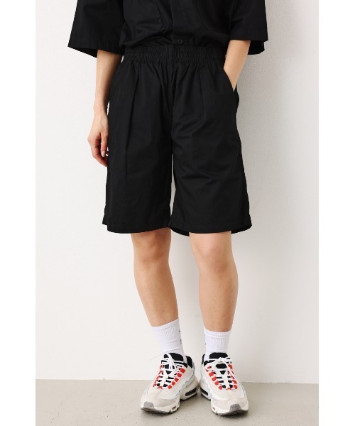 RODEO CROWNS WIDE BOWL（ロデオクラウンズワイドボウル）の「SHARE SHORT PANTS（その他パンツ・レディース・カーキ/ブルー系その他/ブラック・MEDIUM/LARGE）」の2枚目の写真