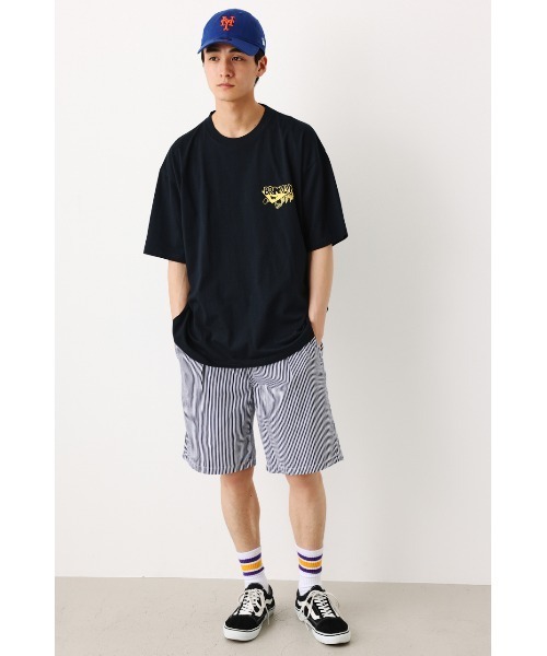 RODEO CROWNS WIDE BOWL（ロデオクラウンズワイドボウル）の「SHARE SHORT PANTS（その他パンツ・レディース・カーキ/ブルー系その他/ブラック・MEDIUM/LARGE）」の5枚目の写真