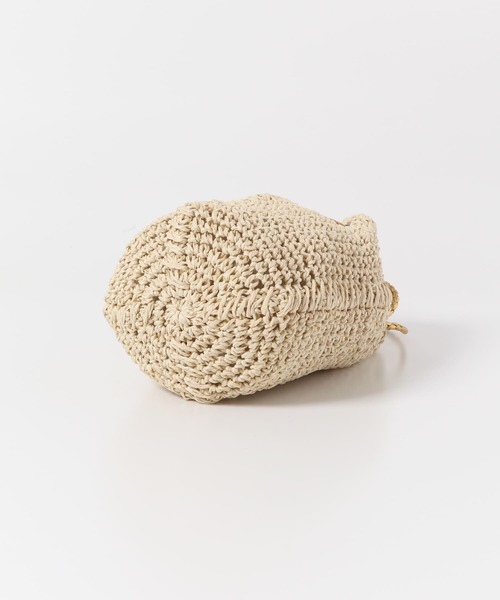 URBAN RESEARCH DOORS(アーバンリサーチドアーズ)の「2wayペーパー巾着バック(KIDS)(ショルダーバッグ・キッズ・ナチュラル・ONE)」の4枚目の写真