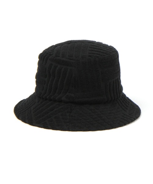 BAYFLOW（ベイフロー）の「パイルバケットハット（ハット・レディース・オフホワイト/ブラック・FREE）」の5枚目の写真