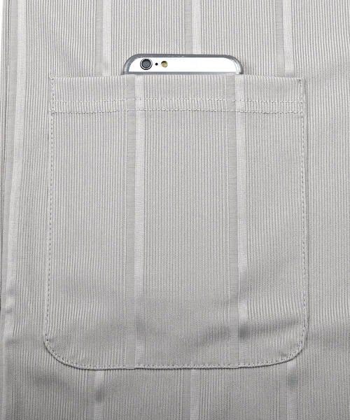 LUXSTYLE(ラグスタイル)の「ワイドピッチテレココーディガン(カーディガン/ボレロ・メンズ・ブラック/グレー・M/XL/L)」の10枚目の写真