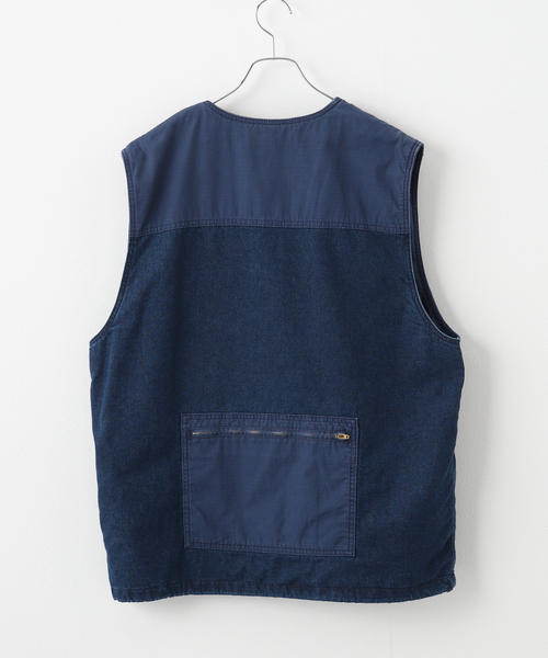 JOINT WORKS(ジョイントワークス)の「【CARHARTT WIP / カーハート ダブリューアイピー】アルマベスト(ベスト・メンズ・ブルー・MEDIUM)」の5枚目の写真