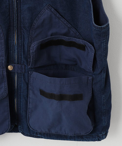 JOINT WORKS(ジョイントワークス)の「【CARHARTT WIP / カーハート ダブリューアイピー】アルマベスト(ベスト・メンズ・ブルー・MEDIUM)」の14枚目の写真