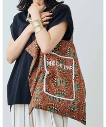 MEDE19F | ＭＥＤＥ１９Ｆ　アフリカンプリント柄バッグ(トートバッグ)