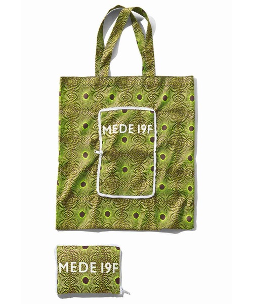 MEDE19F(メデジュウキュウ)の「MEDE19F アフリカンプリント柄バッグ(トートバッグ・レディース・イエロー系その他/オレンジ/グリーン・ONE SIZE)」の12枚目の写真