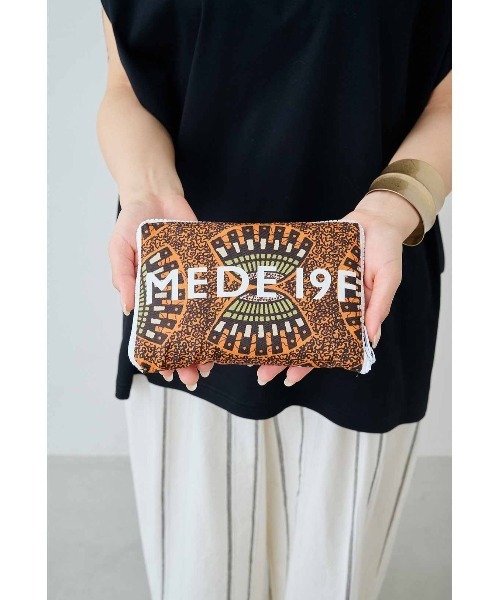 MEDE19F(メデジュウキュウ)の「MEDE19F アフリカンプリント柄バッグ(トートバッグ・レディース・イエロー系その他/オレンジ/グリーン・ONE SIZE)」の15枚目の写真