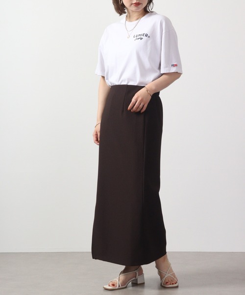 LUMBER（ランバー）の「LUMBER プリントTシャツ（Tシャツ/カットソー・レディース・ホワイト/ホワイト系/ホワイト系1/ホワイト系2/ホワイト系3/ナチュラル・M/L/XL）」の21枚目の写真