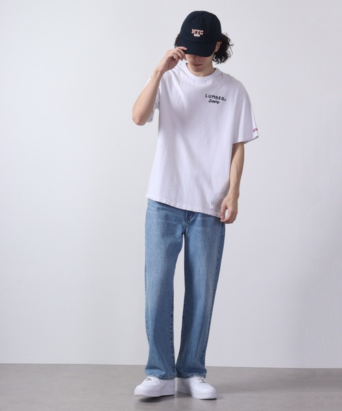 LUMBER（ランバー）の「LUMBER プリントTシャツ（Tシャツ/カットソー・レディース・ホワイト/ホワイト系/ホワイト系1/ホワイト系2/ホワイト系3/ナチュラル・M/L/XL）」の15枚目の写真