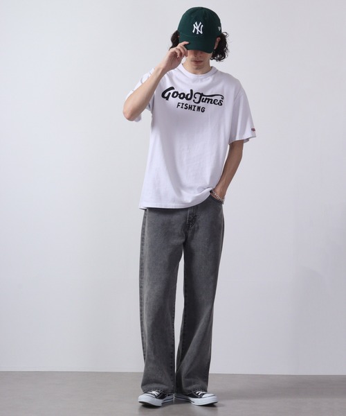 LUMBER（ランバー）の「LUMBER プリントTシャツ（Tシャツ/カットソー・レディース・ホワイト/ホワイト系/ホワイト系1/ホワイト系2/ホワイト系3/ナチュラル・M/L/XL）」の7枚目の写真