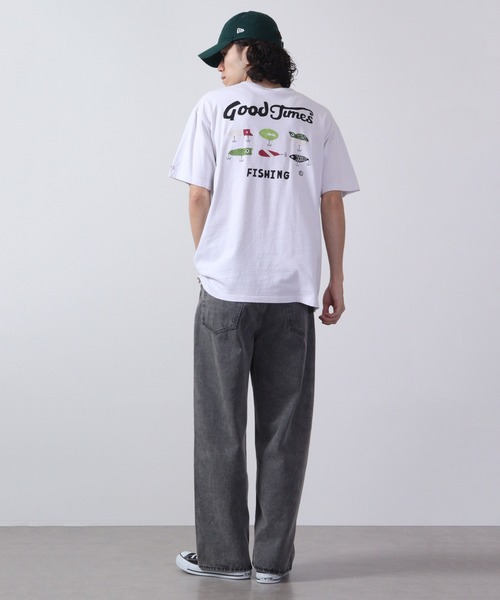 LUMBER（ランバー）の「LUMBER プリントTシャツ（Tシャツ/カットソー・レディース・ホワイト/ホワイト系/ホワイト系1/ホワイト系2/ホワイト系3/ナチュラル・M/L/XL）」の8枚目の写真