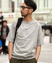EDIFICE | ◇50/- シルケットウラケ ラグラン5ブソデスウエット(Tシャツ/カットソー)