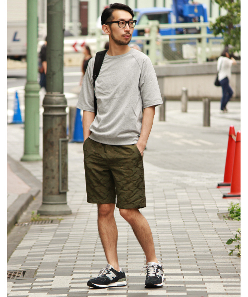 EDIFICE（エディフィス）の「◇50/- シルケットウラケ ラグラン5ブソデスウエット（Tシャツ/カットソー・メンズ・チャコールグレー/ネイビー/ホワイト・46/48/44）」の20枚目の写真