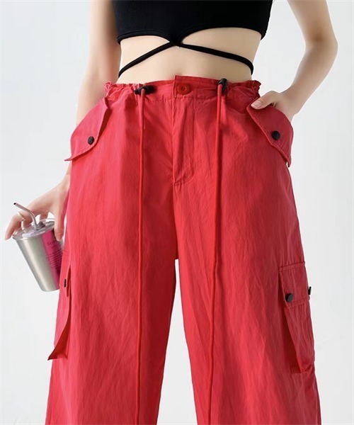 裾ドロストカーゴパンツ（カーゴパンツ）｜Dream garden（ドリーム